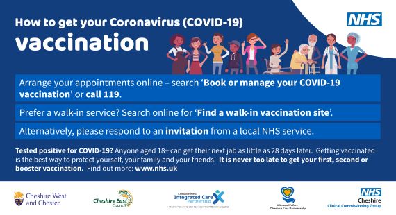 25/01/2022 - Vital role of volunteers in Cheshire's Covid-19 vaccination programme