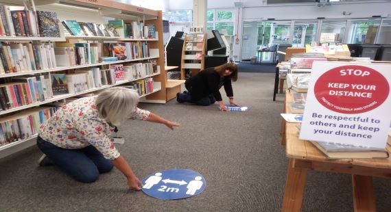 Librarians prepare for reopening