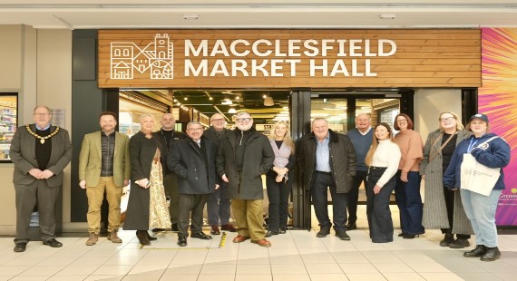Macclesfield market hall opening