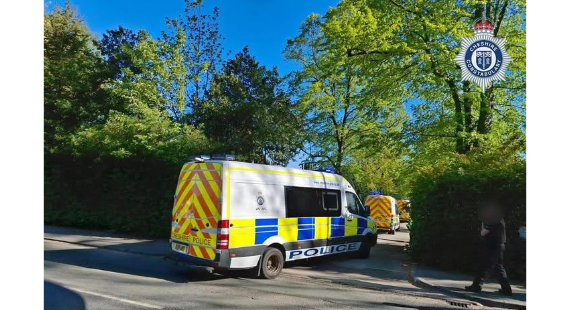 Cheshire Police Operation, Crewe - Cheshire East Council support