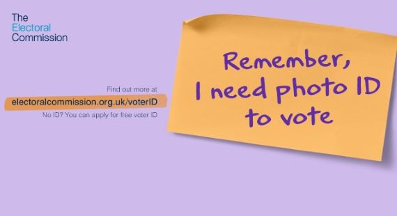 27/02/2023 - Memo to self – remember to bring photo ID to vote  this May