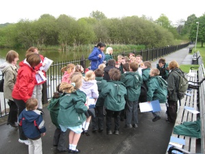 children at the moor