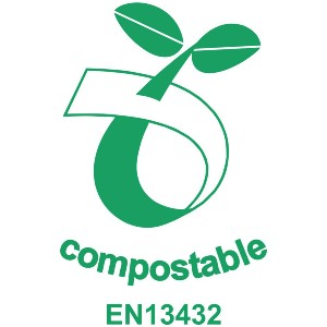 Compostable EN13432 logo